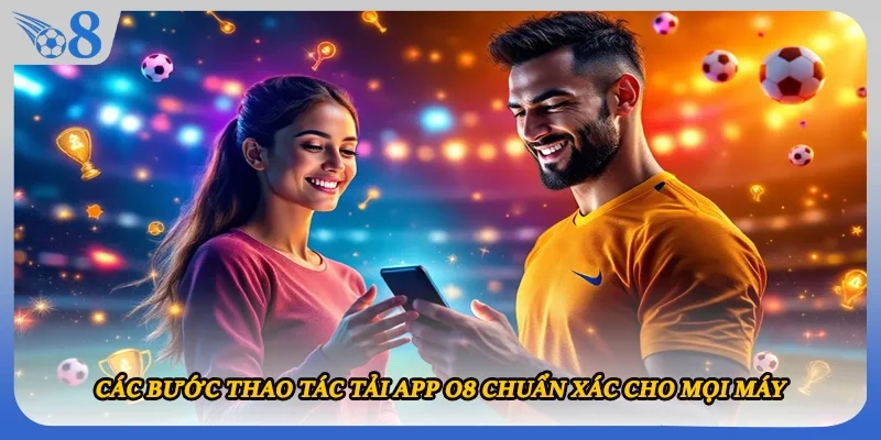 Các bước thao tác tải app O8 chuẩn xác cho mọi máy