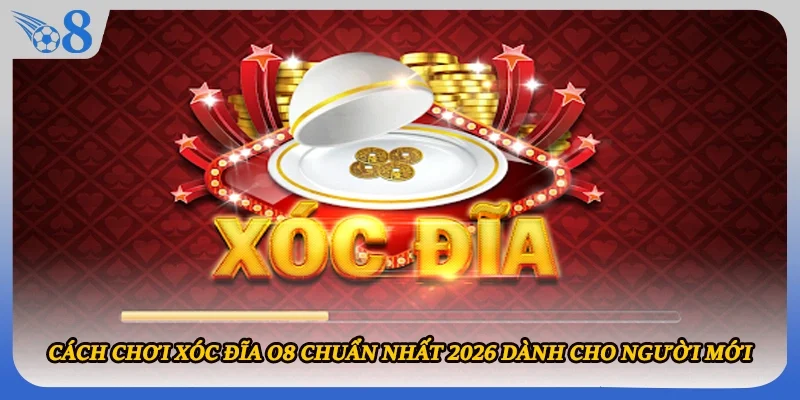 Cách Chơi Xóc Đĩa O8 Chuẩn Nhất 2026 Dành Cho Người Mới