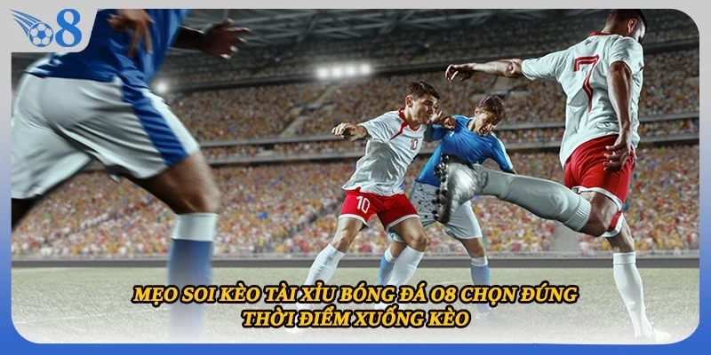 Mẹo soi kèo tài xỉu bóng đá O8 Chọn đúng thời điểm xuống kèo