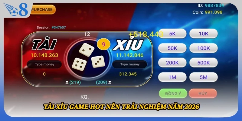 Tài xỉu game hot nên trải nghiệm năm 2026 