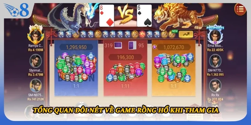 Tổng quan đôi nét về game Rồng Hổ khi tham gia