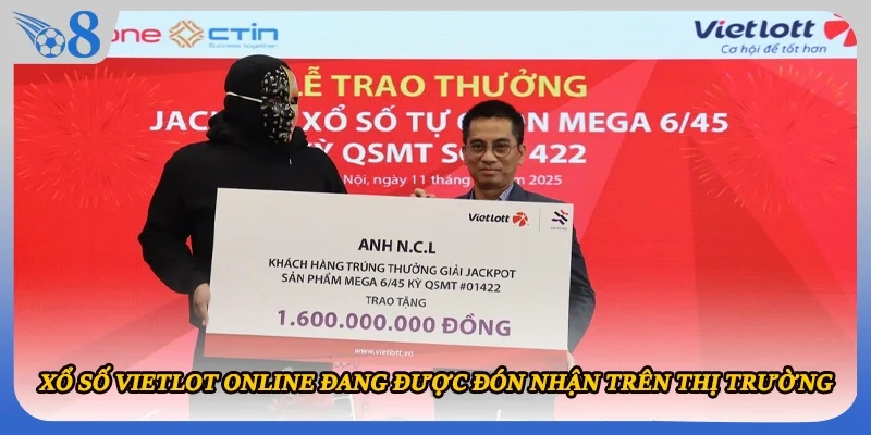 Xổ số Vietlot online đang được đón nhận trên thị trường